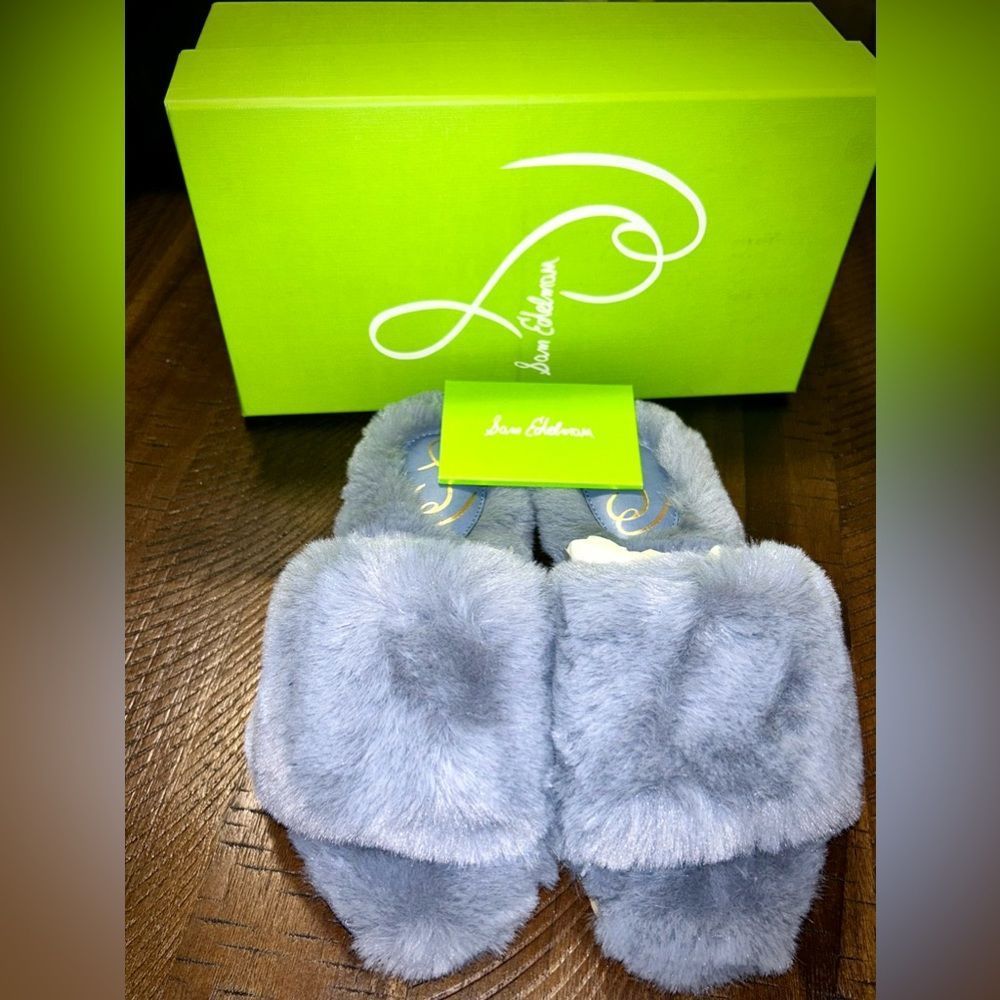 Sam Eldman Jinnia Faux Fur Slipper